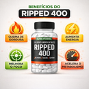 Termogênico Ripped 400 - Original 60 tabletes + Brinde Especial