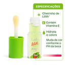 Lip Oil Magic Maçã Verde Laby Bala Lilith Laby pH 4ml - Reage com pH da Boca - ENVIO RÁPIDO