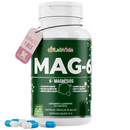 6 Magnésios MAG 6 - (60 Cápsulas) LABVIDA